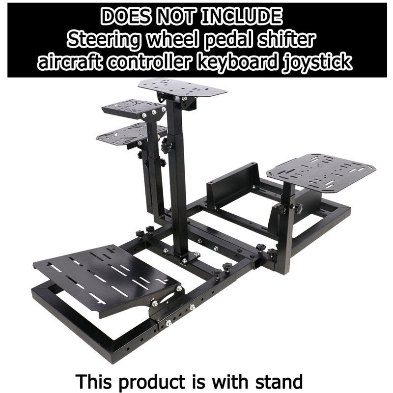 Inbox Zero Flight Simulator Cockpit Fit for Logitech Thrustermaster